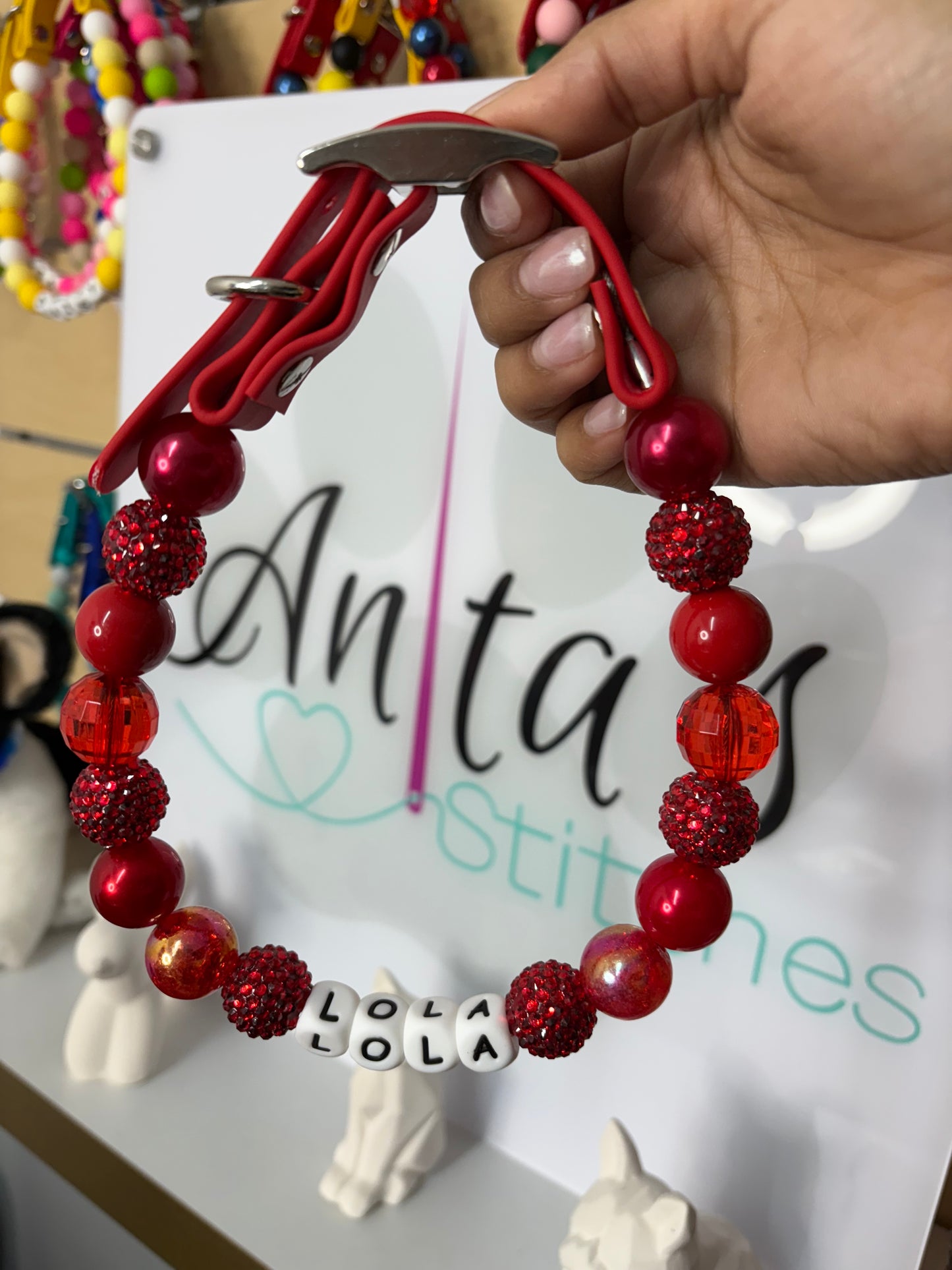 (Copy) Custom Christmas Dog Collar-Adjustable