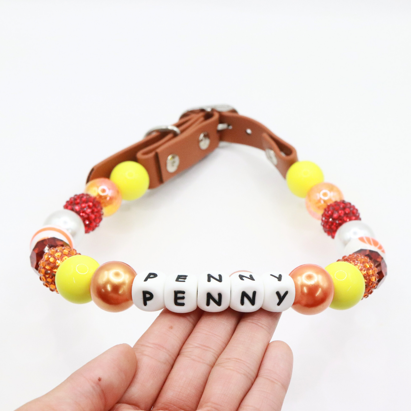 Custom Thanksgiving Dog Collar
