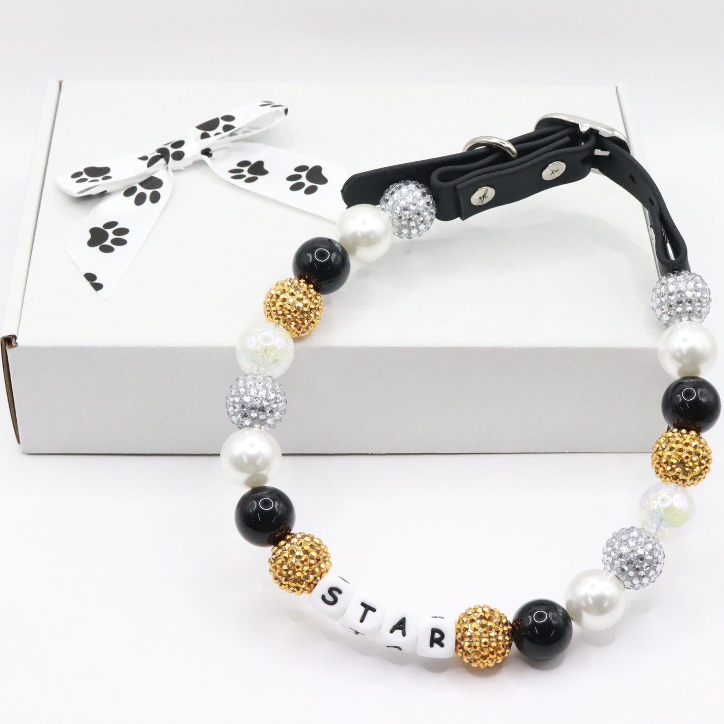 Custom New Year Dog Collar-Adjustable