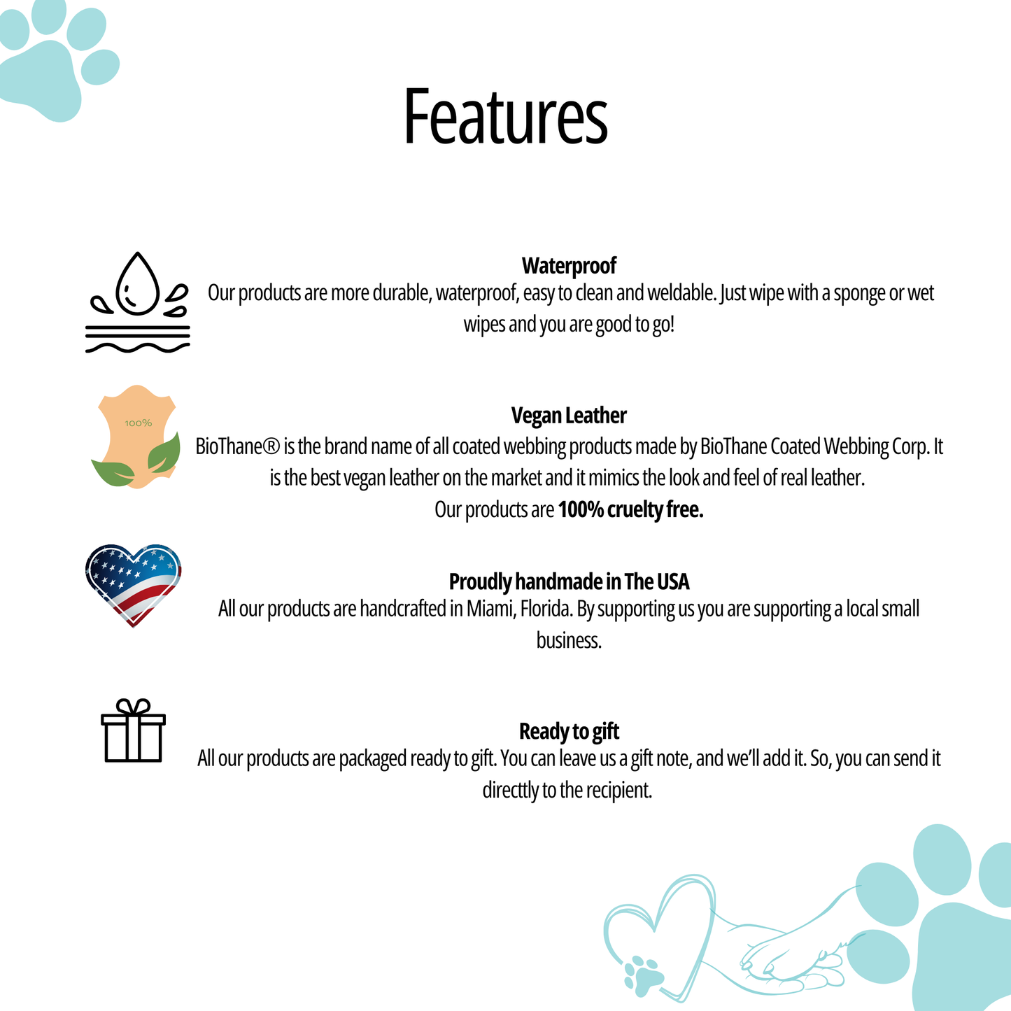 Biothane® Wedding Dog Collar