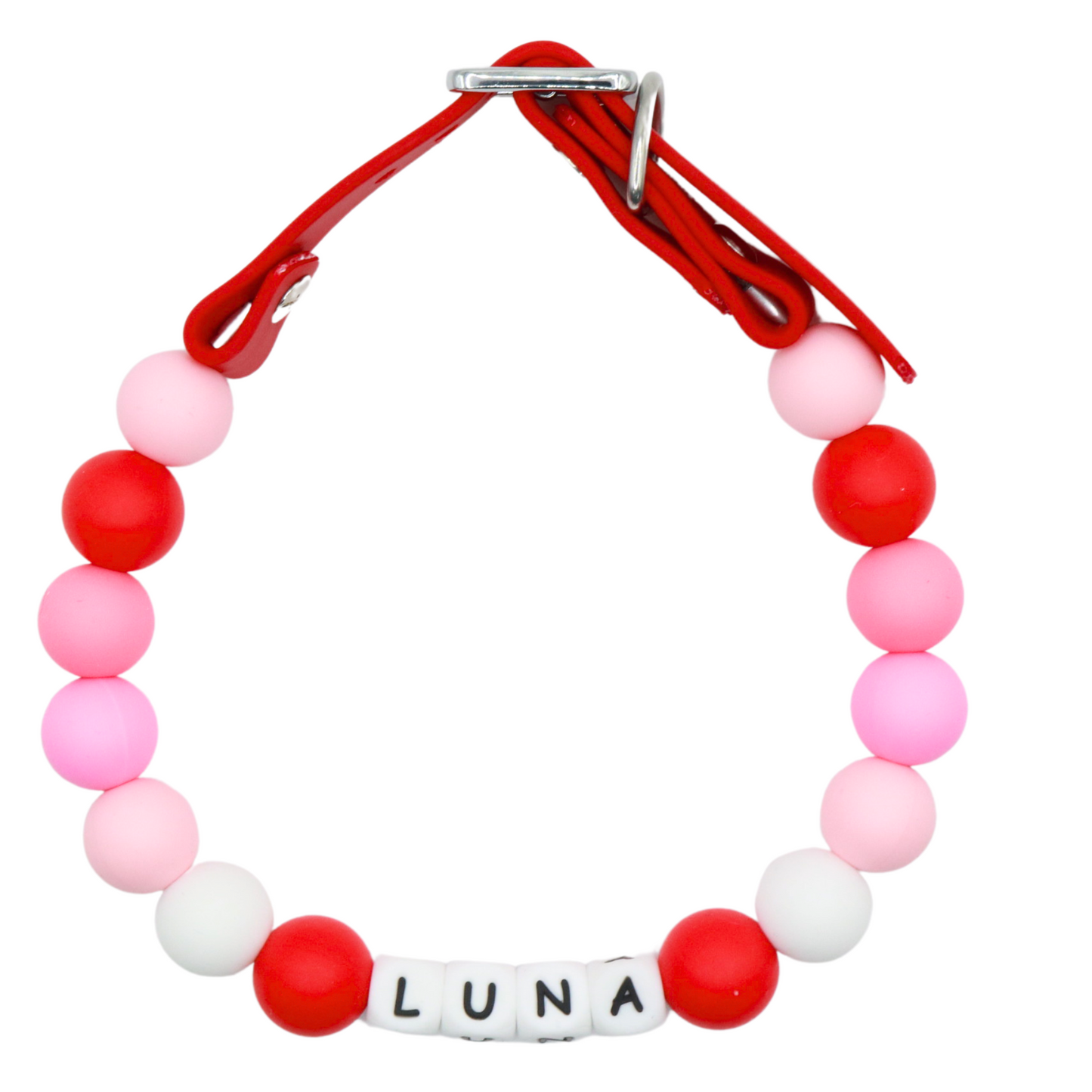 Friendship bracelet dog collar and bracelet set - Matching dog and owner- Adjustable