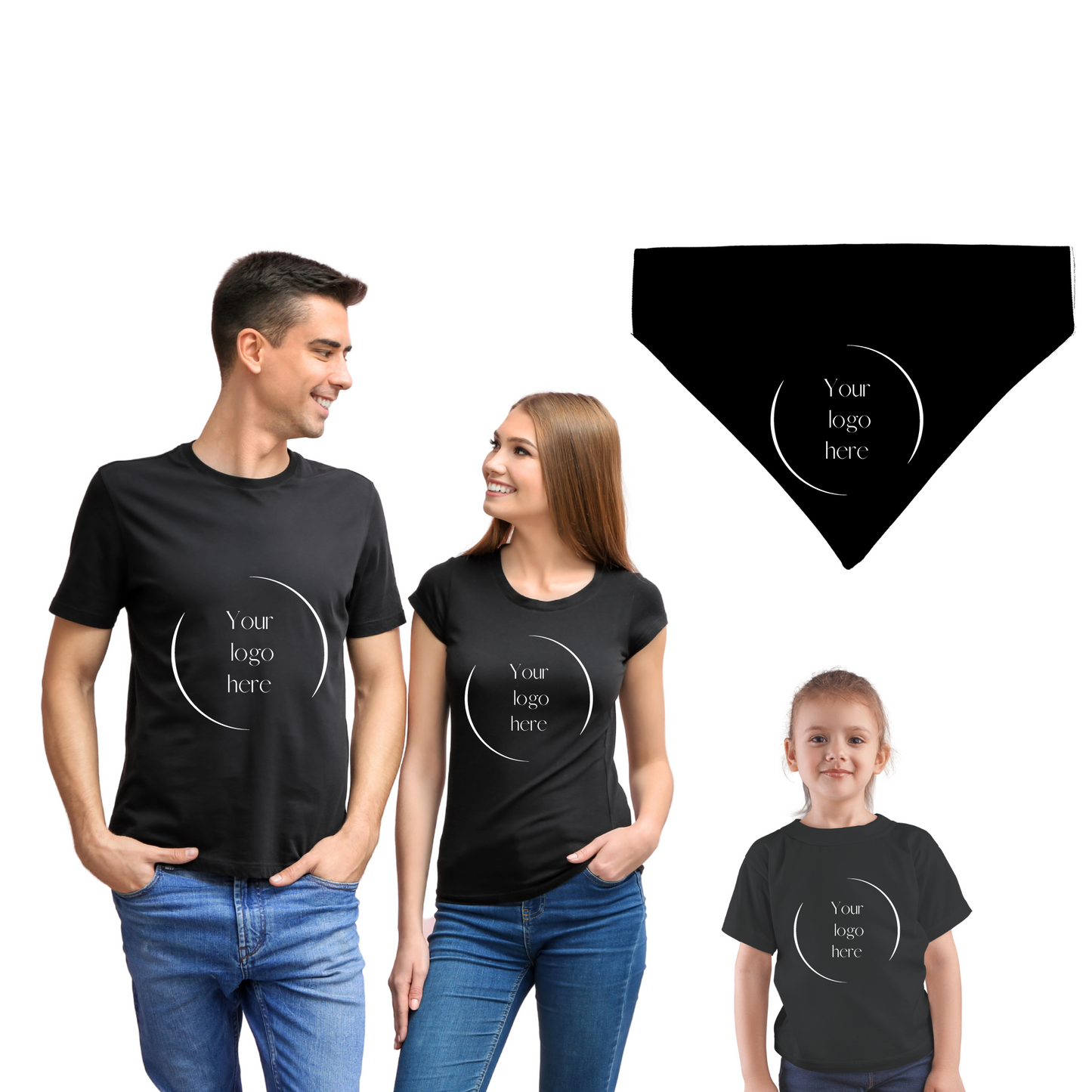 Servicios de impresión a pedido al por mayor: camisetas y pañuelos para perros