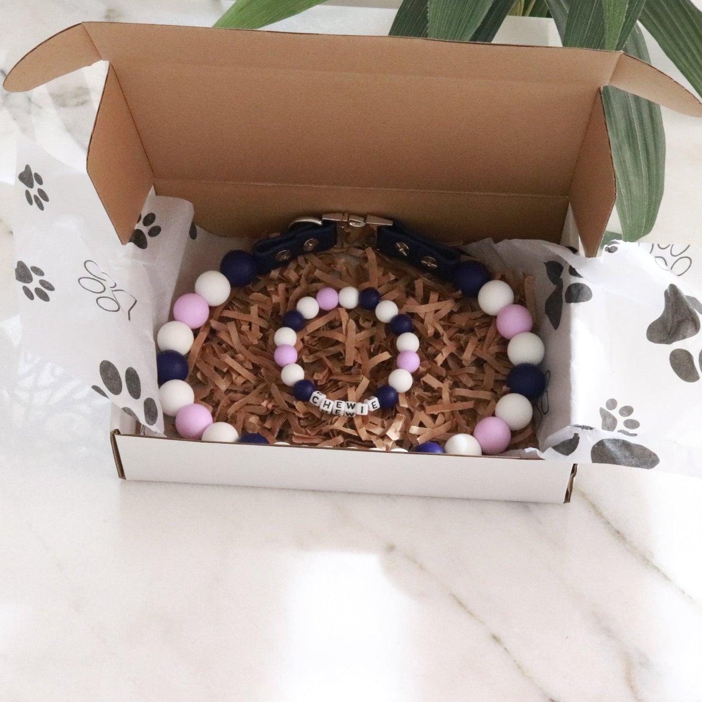 Friendship bracelet dog collar and bracelet set - Matching dog and owner- Quick Release