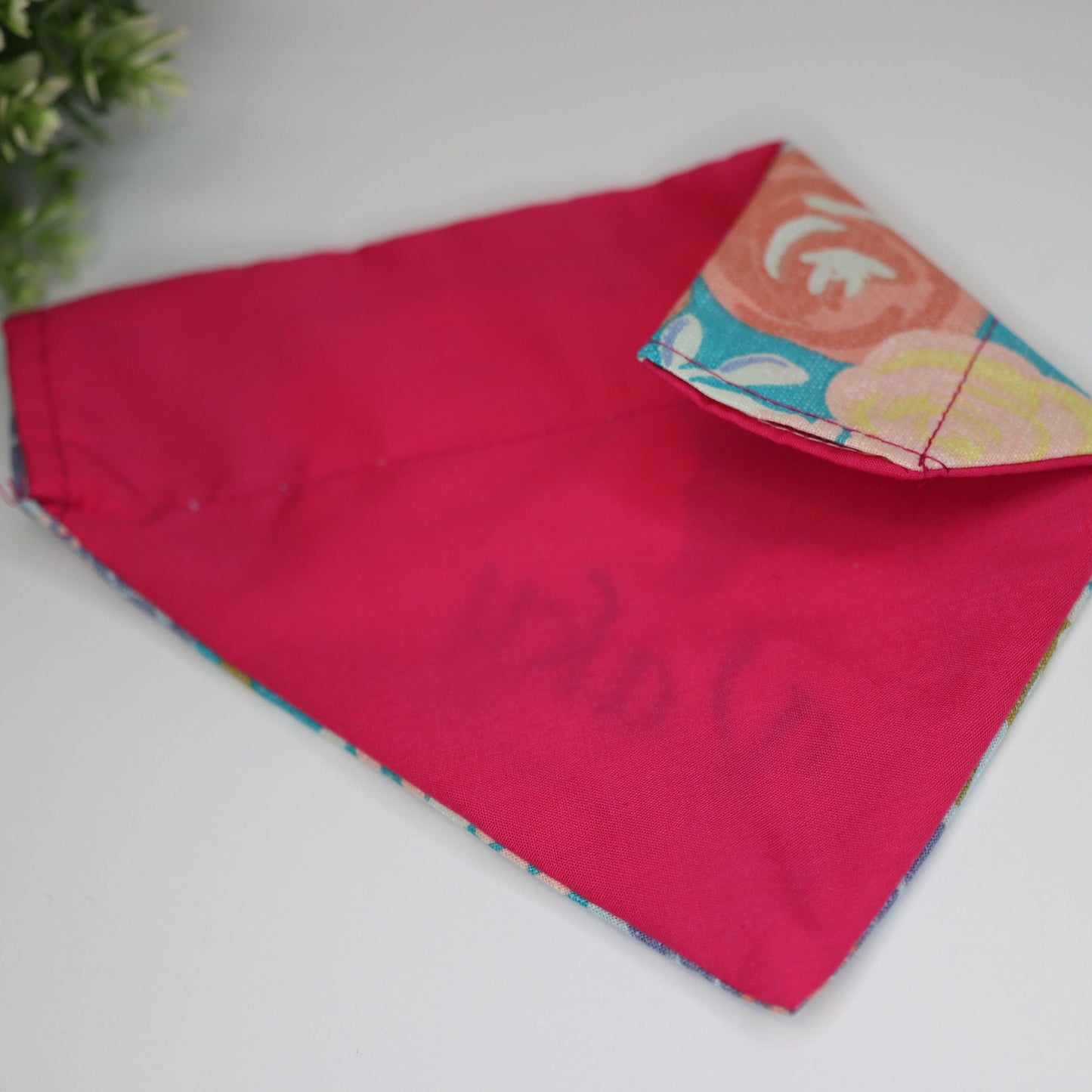 Personalized Embroidery Name Bandana -Floral Style