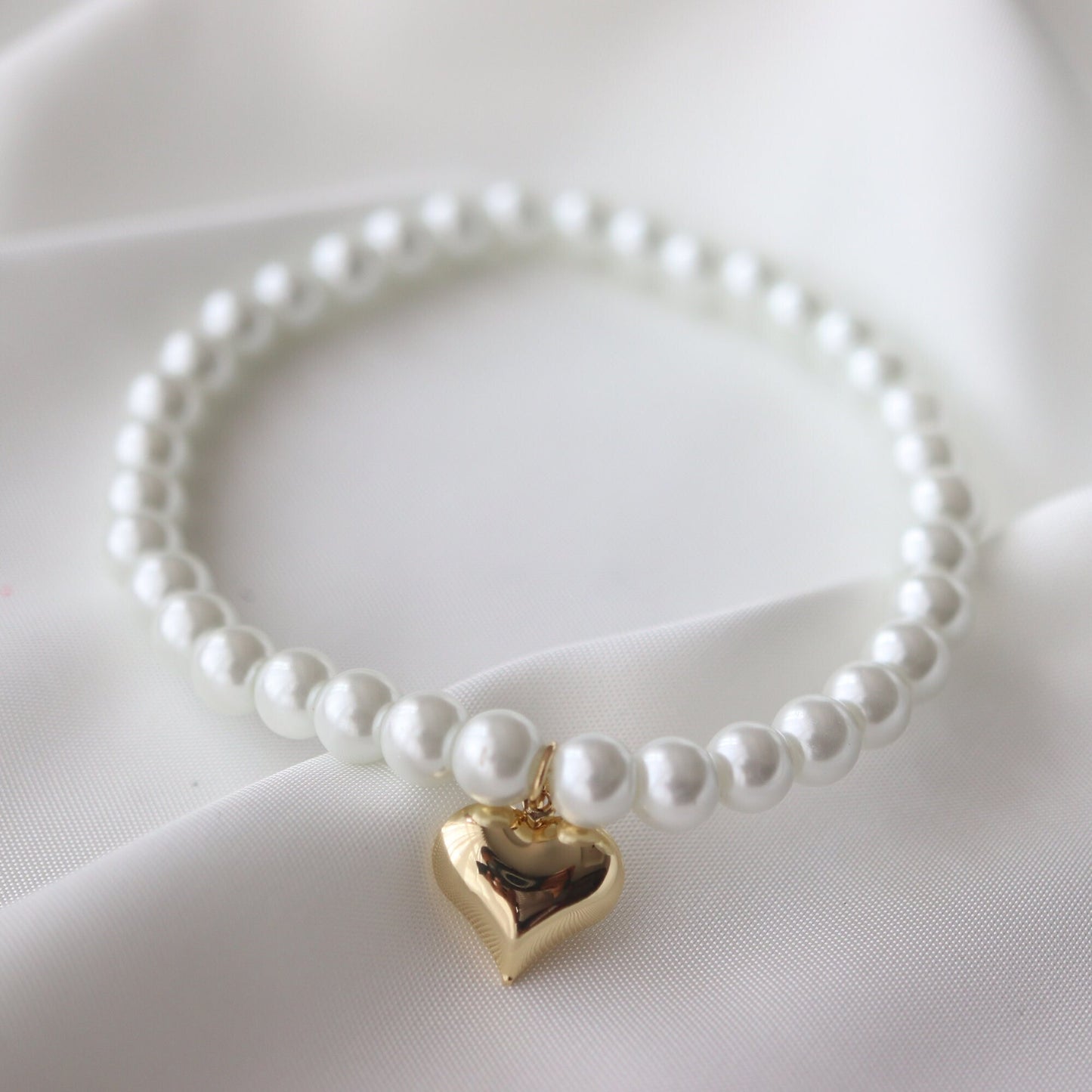 Elastic Pearl Cat Collar
