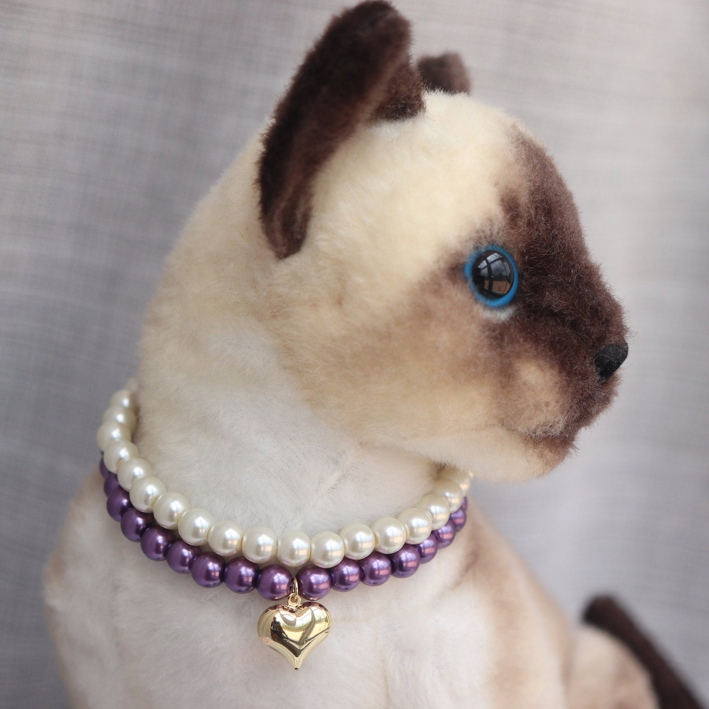 Elastic Pearl Cat Collar