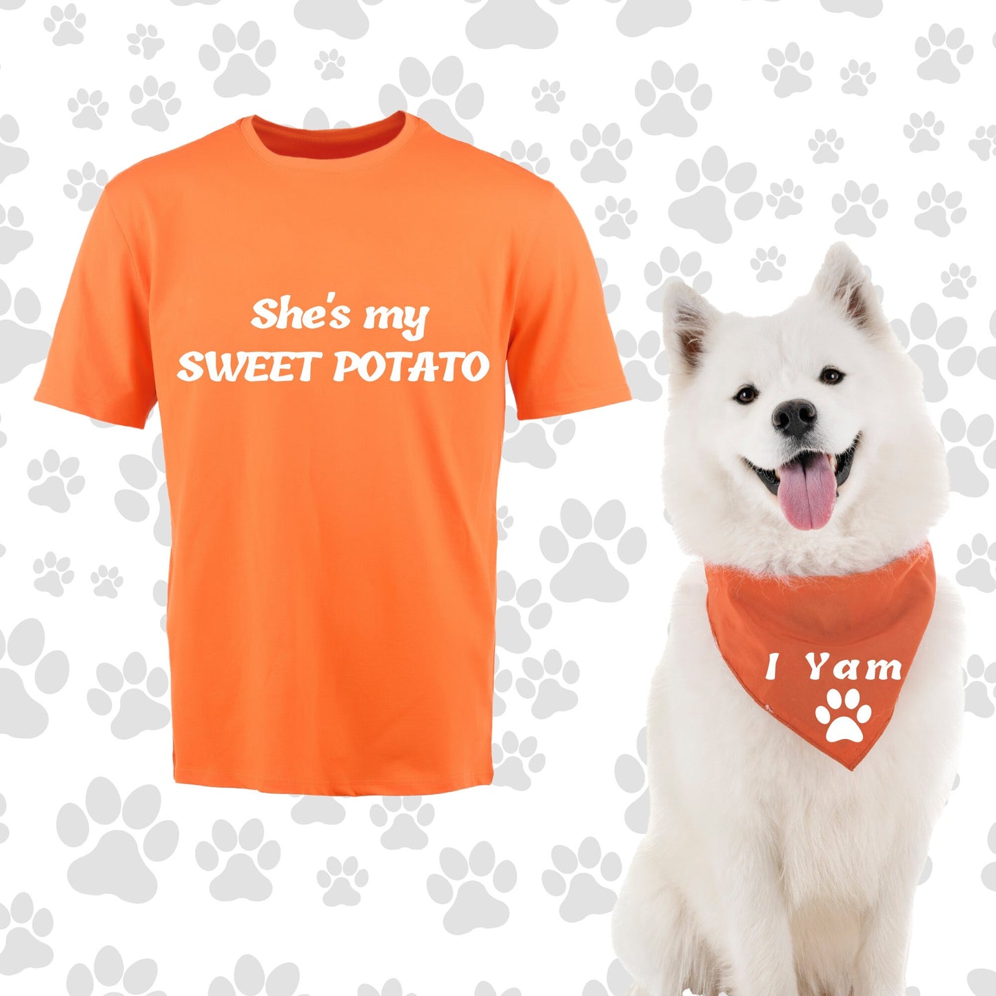 Perro y dueño en pareja - My Sweet Potato