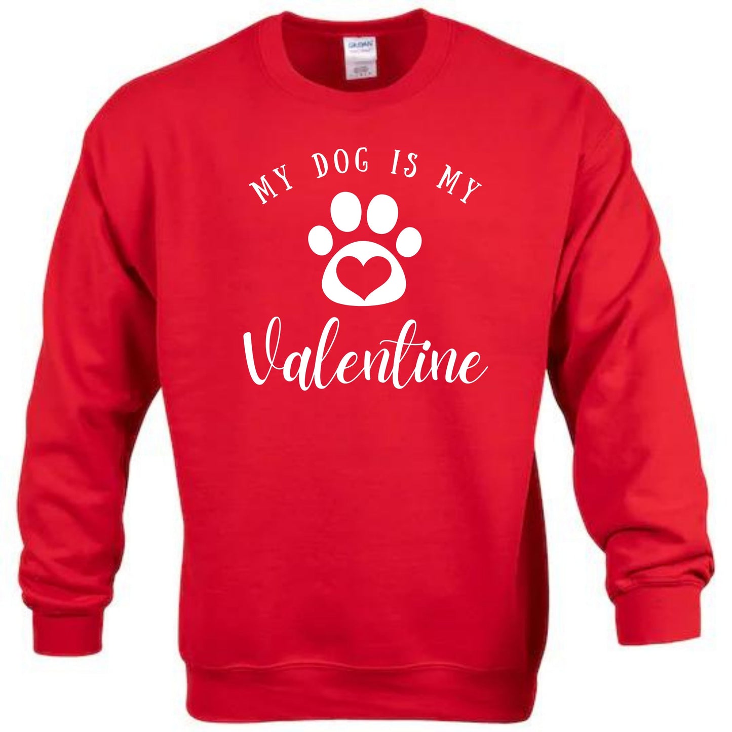 Suéter con motivo de San Valentín a juego para perro y dueño