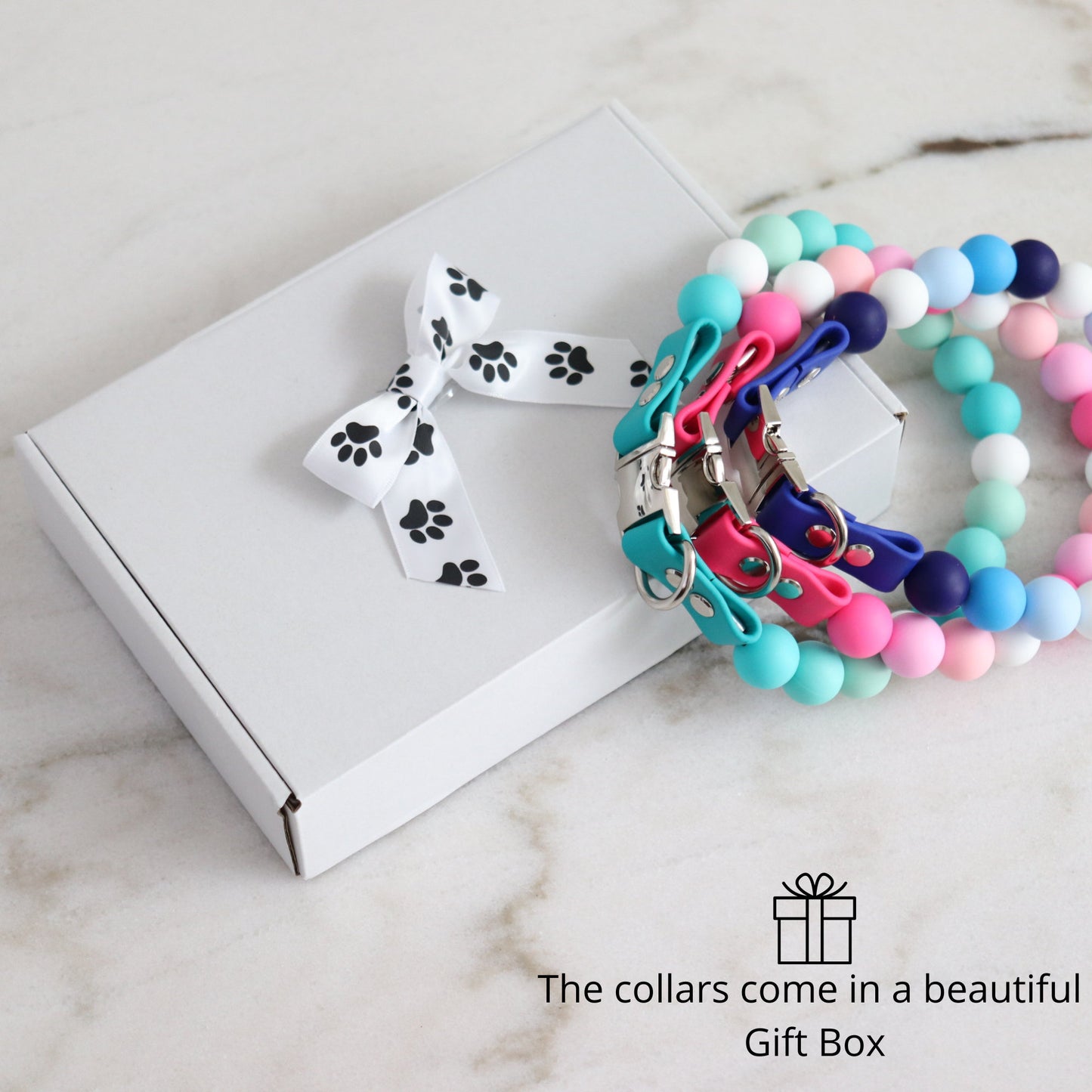 Rainbow Collar 🌈- Quick Release Isabella Style