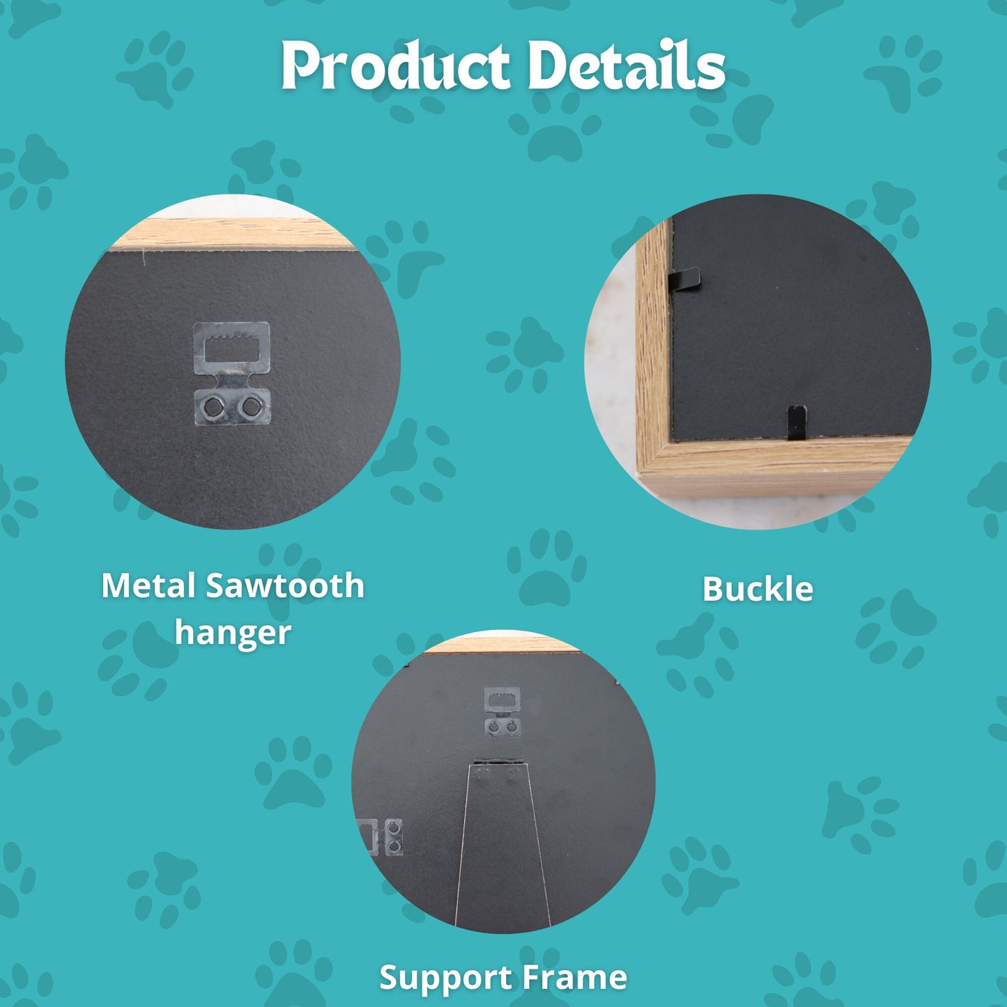 Caja de sombras conmemorativa personalizada para mascotas