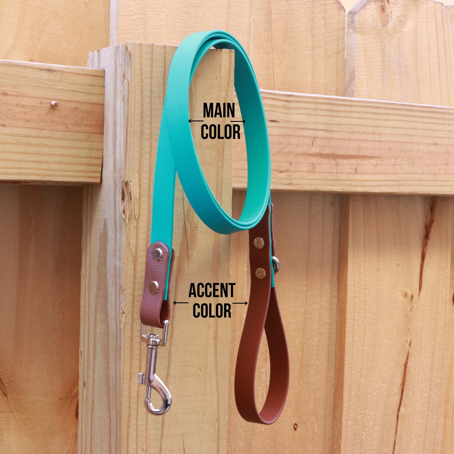 Two tone Biothane® Regular Dog Leash