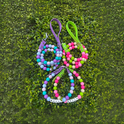 Beaded dog Leash and Collar Set