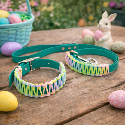 Easter leash and Collar set-Biothane®