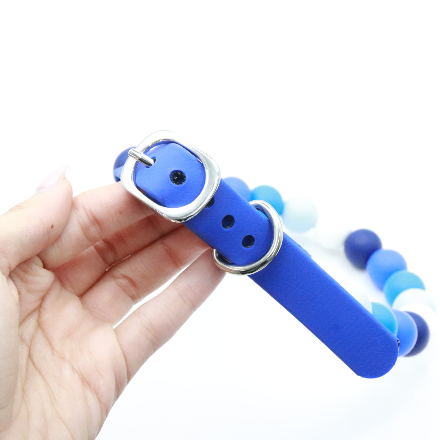 Adjustable Beaded Dog Collar