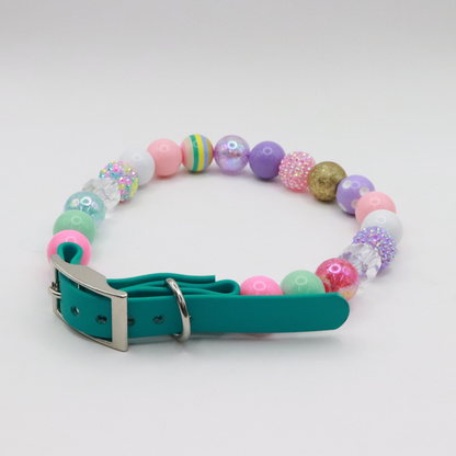 Beaded Easter Dog Collar-Adjustable