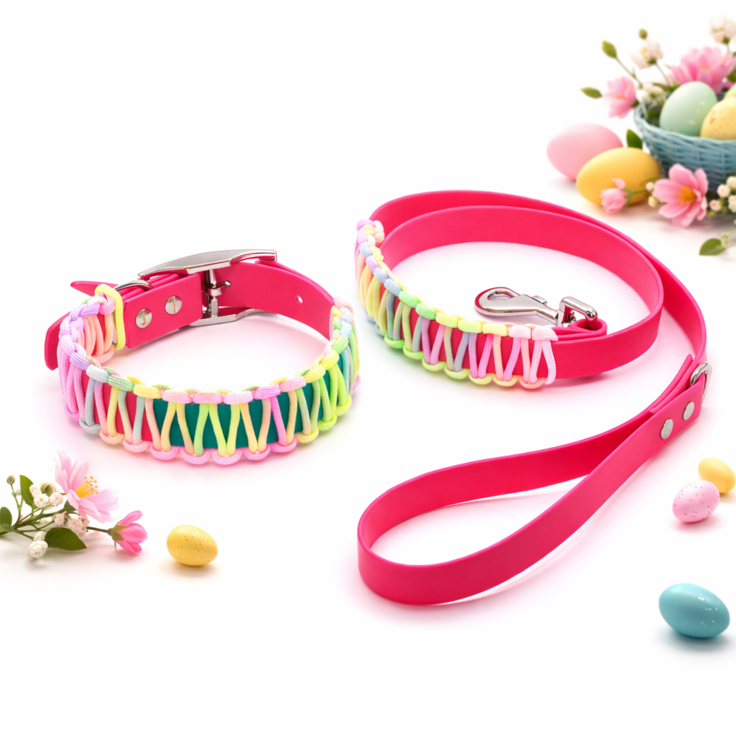Easter leash and Collar set-Biothane®