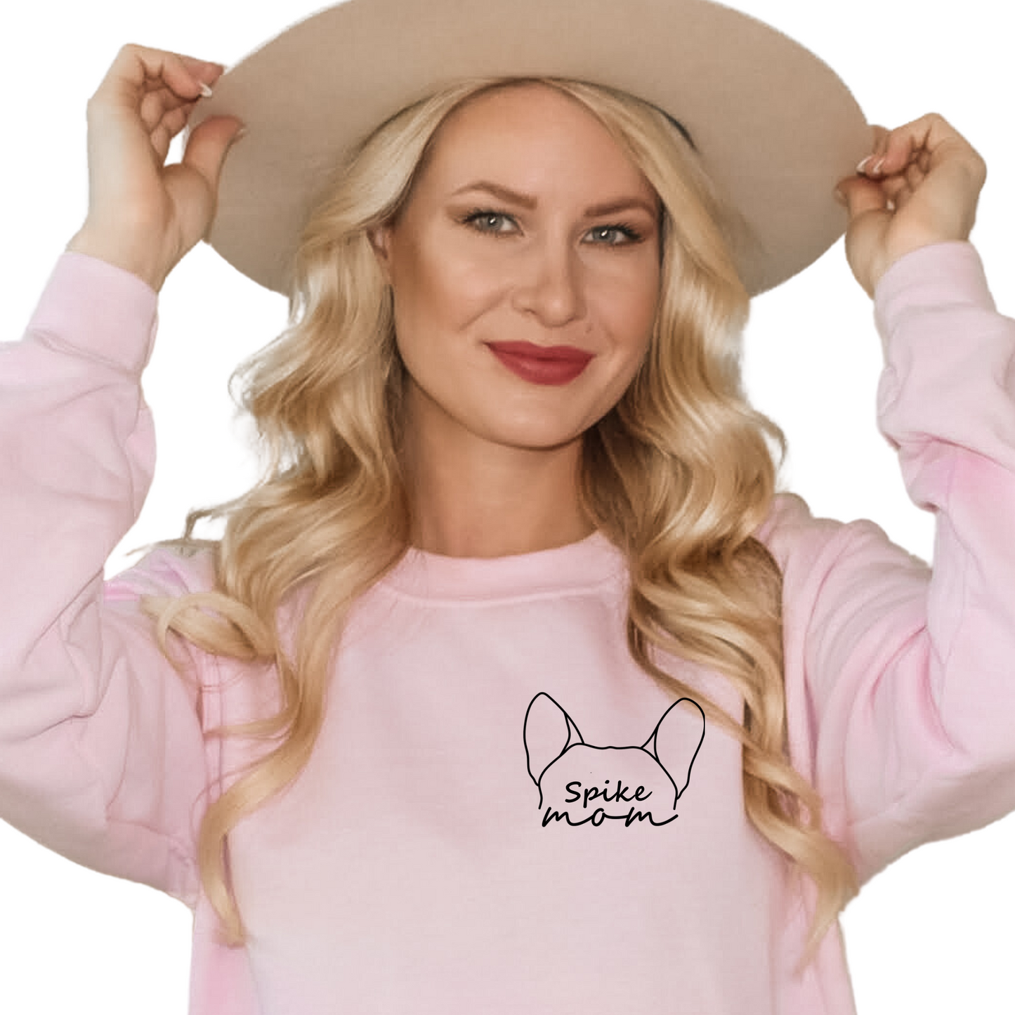 Custom Pet Name Sweater for Dog Mom with Breed & Name