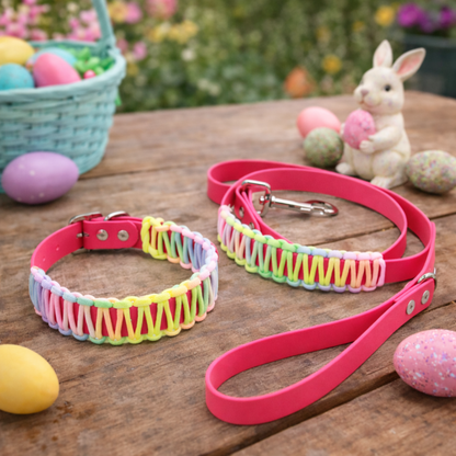 Easter leash and Collar set-Biothane®