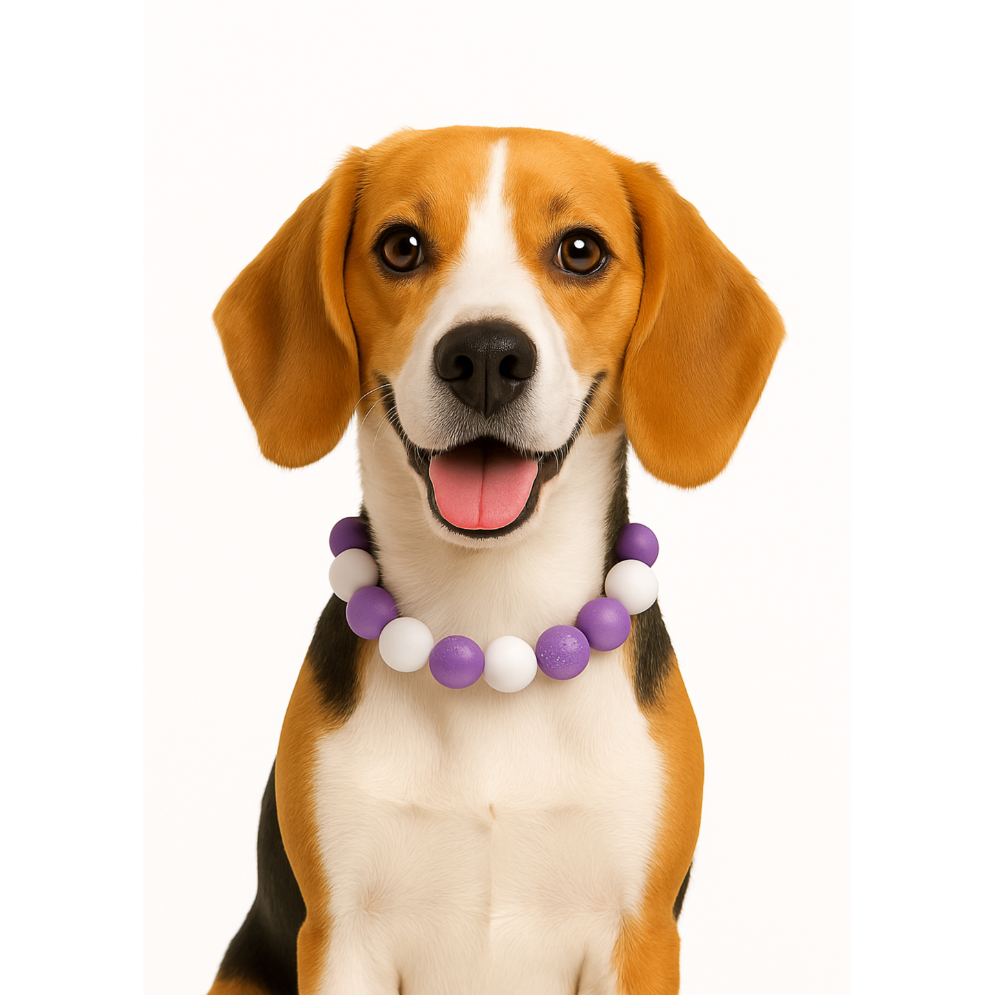 Adjustable Beaded Dog Collar