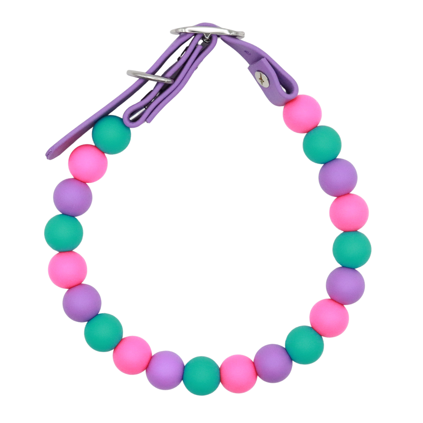 Adjustable Beaded Dog Collar