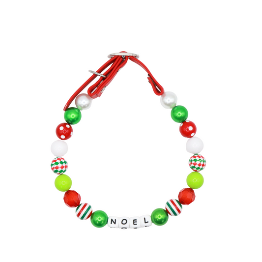Custom Christmas Dog Collar-Adjustable