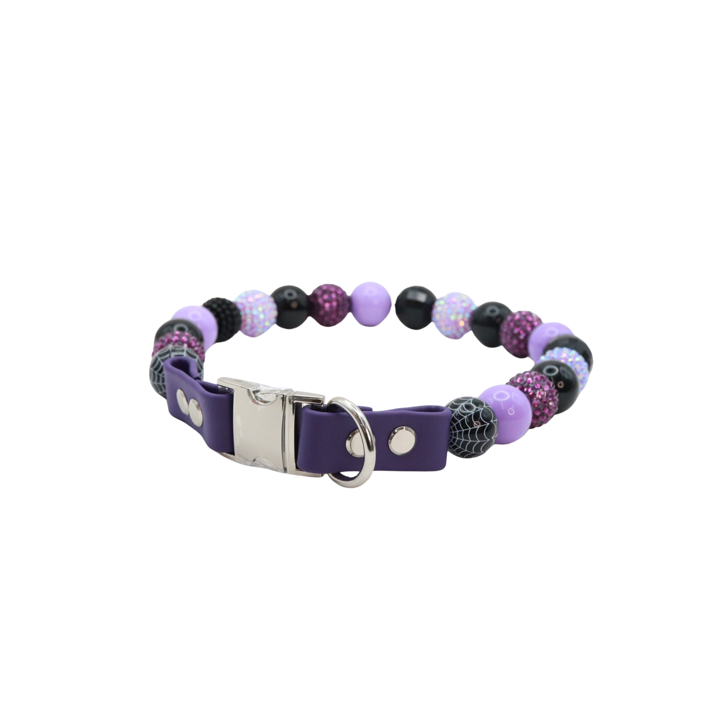 Gothic beaded dog collar-Quick