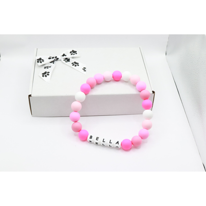 Custom name Pastel ELASTIC Dog/Cat Collar!