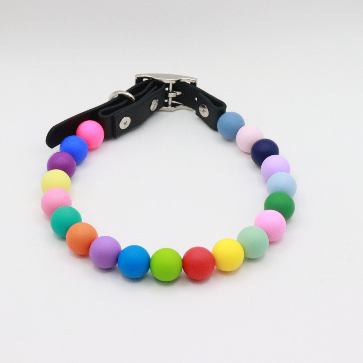 Adjustable Beaded Dog Collar