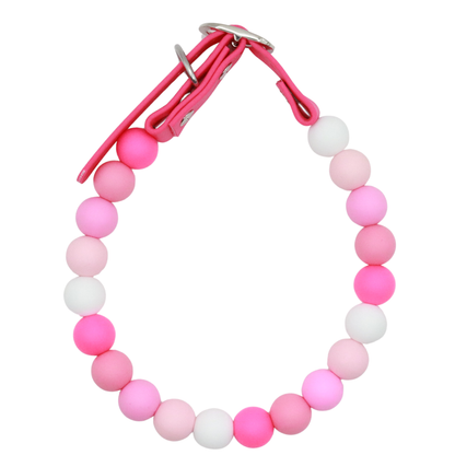 Adjustable Beaded Dog Collar