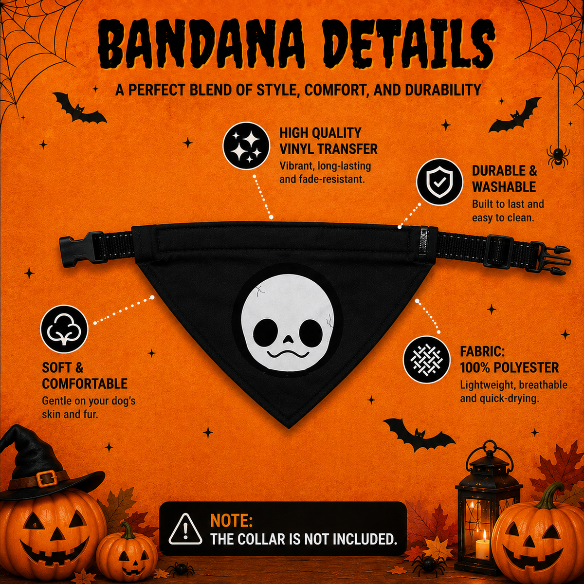 Disfraces de Halloween a juego para perros y dueños: esqueleto