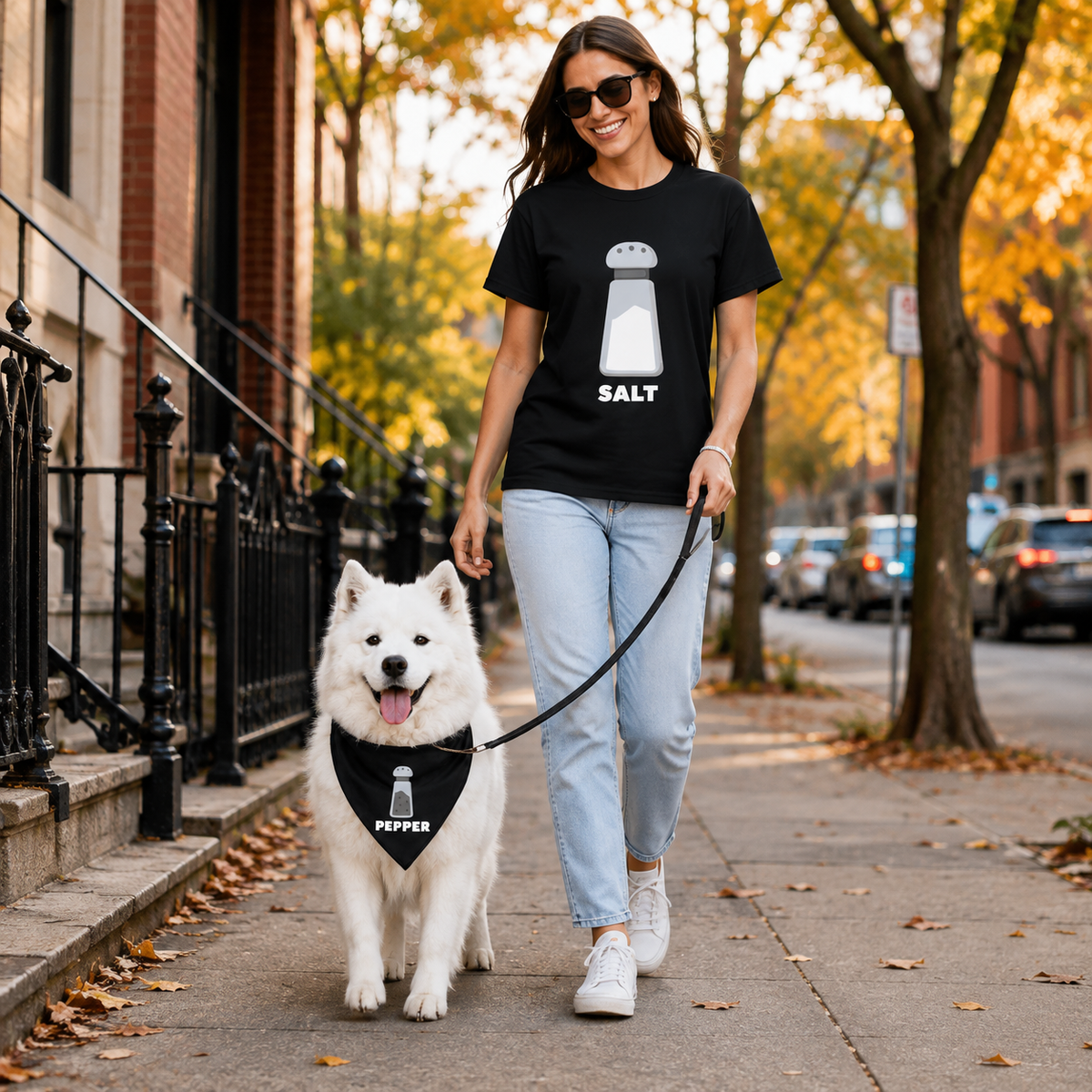 Disfraces de Halloween a juego para perros y dueños