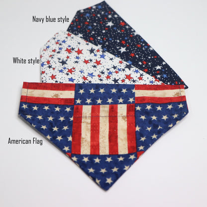 4th of July Dog Bandana-Over The Collar