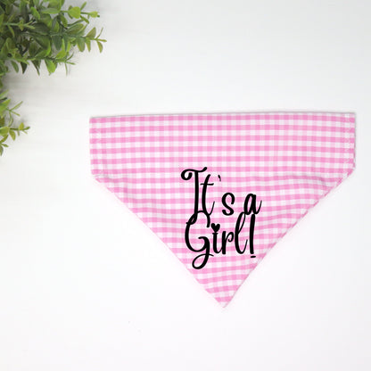 Pregnancy Announcement Dog Bandana