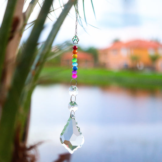 Pet Memorial Rainbow Bridge- Suncatcher