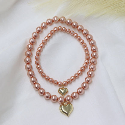 Elastic Pearl Dog Collar