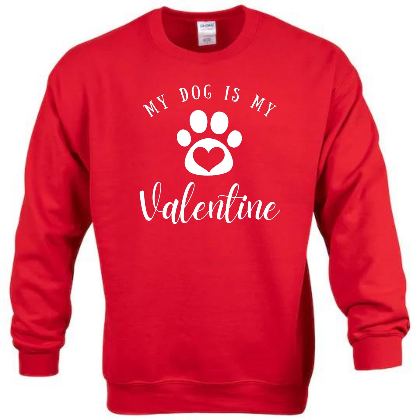 Dog And Owner Matching  Valentines Paw Sweater