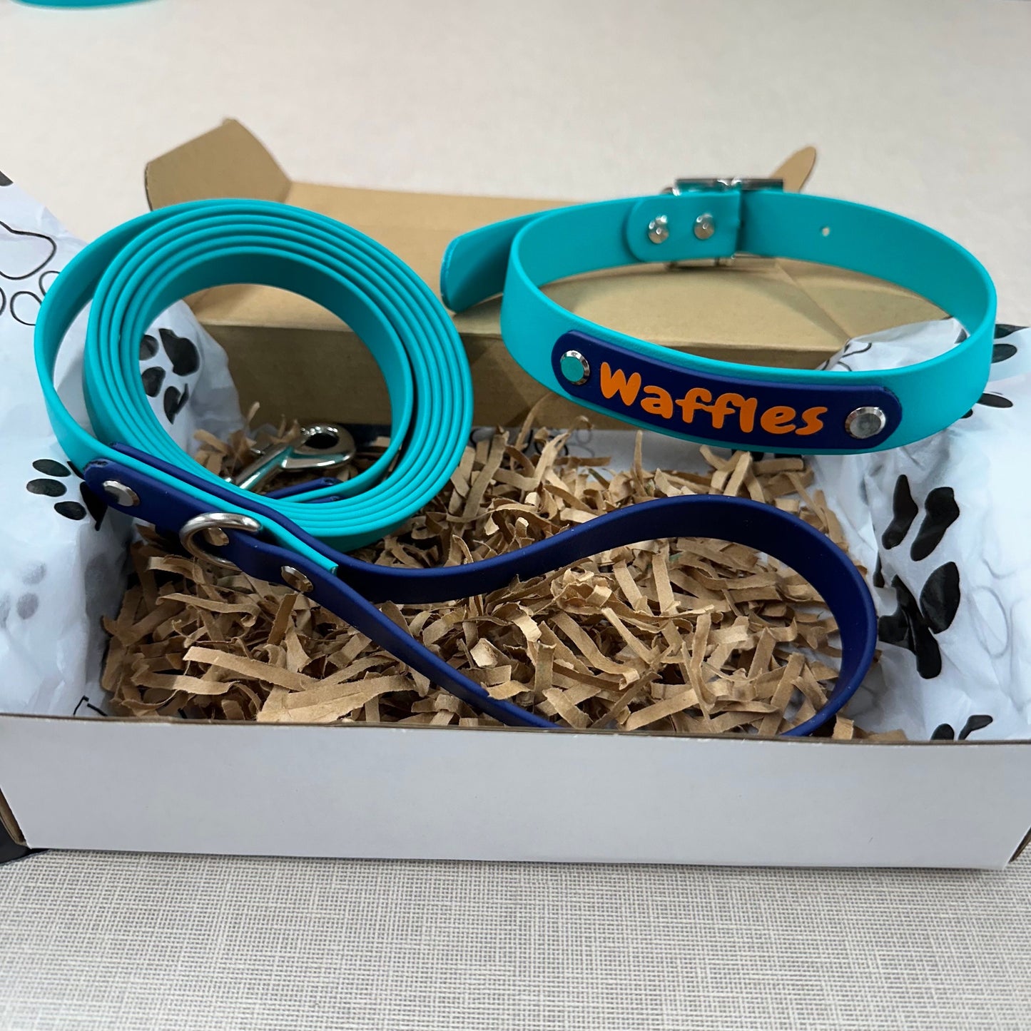 Custom Leash And Collar set,Biothane®