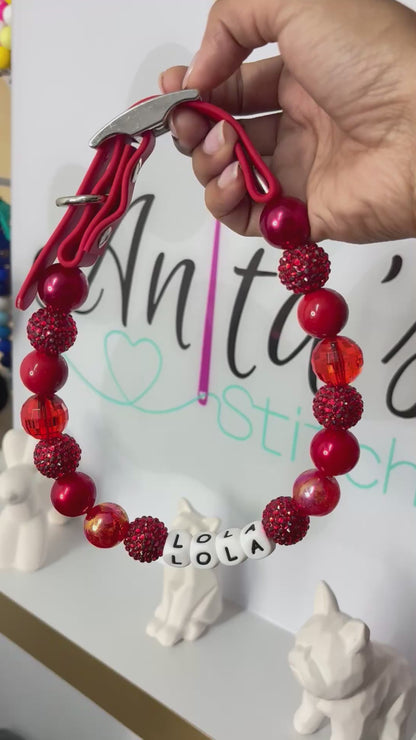 (Copy) Custom Christmas Dog Collar-Adjustable